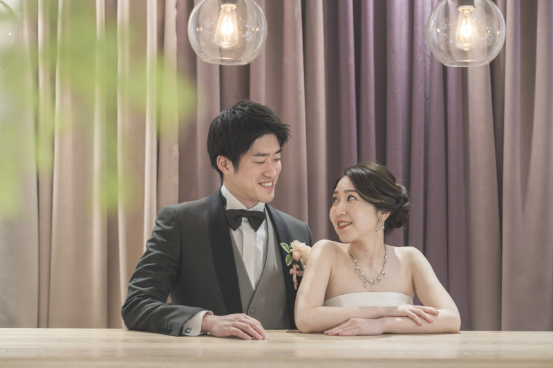 バーカウンターで♪