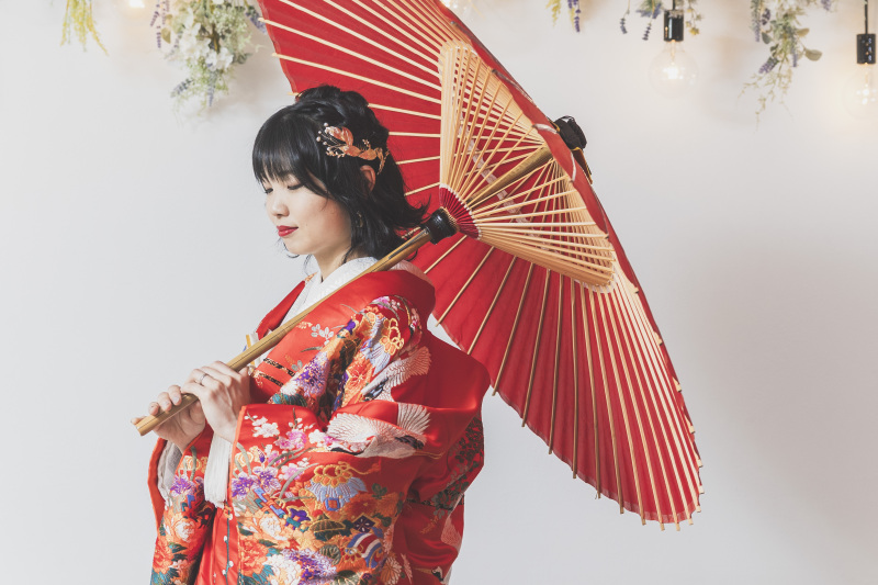 新婦様のソロカット