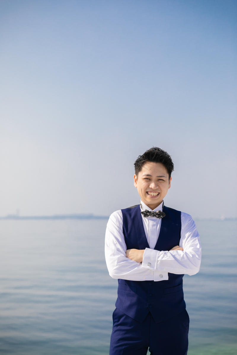 新郎様ソロショット