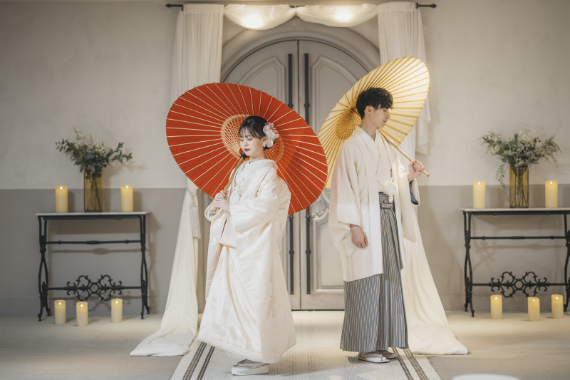 番傘を使用して・・・