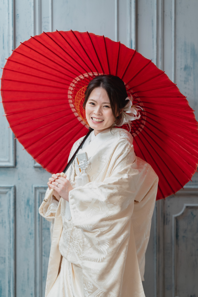 新婦ソロショット