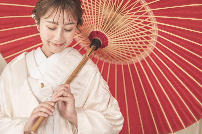 新婦様のソロカット