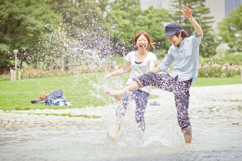 思いっきりはしゃいで！！！