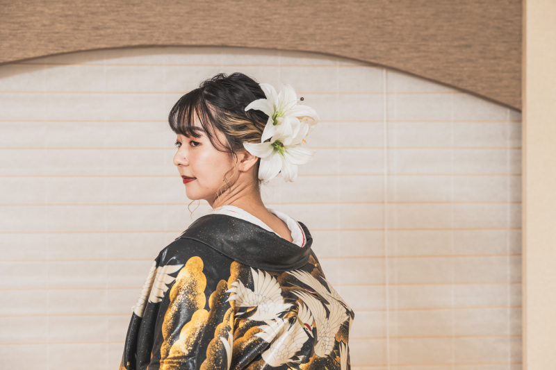 小物の組み合わせも自由