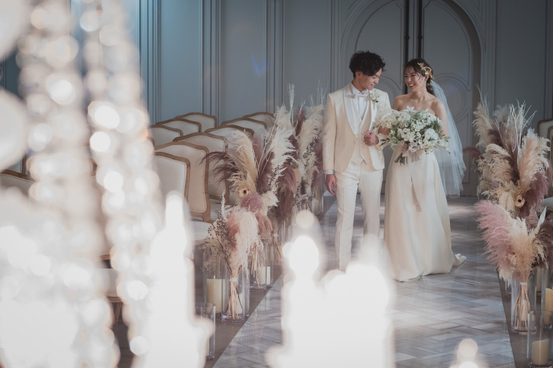 チャペル入場シーン