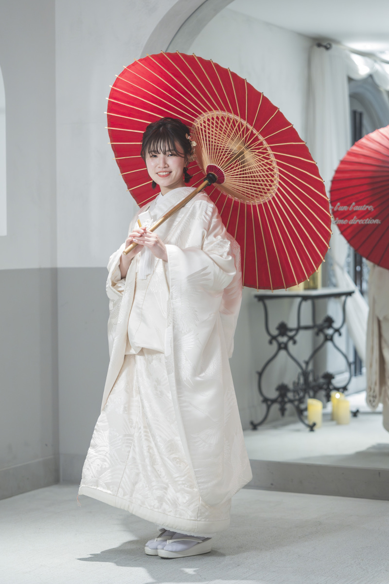 新婦様のソロショットも外せないですね♪