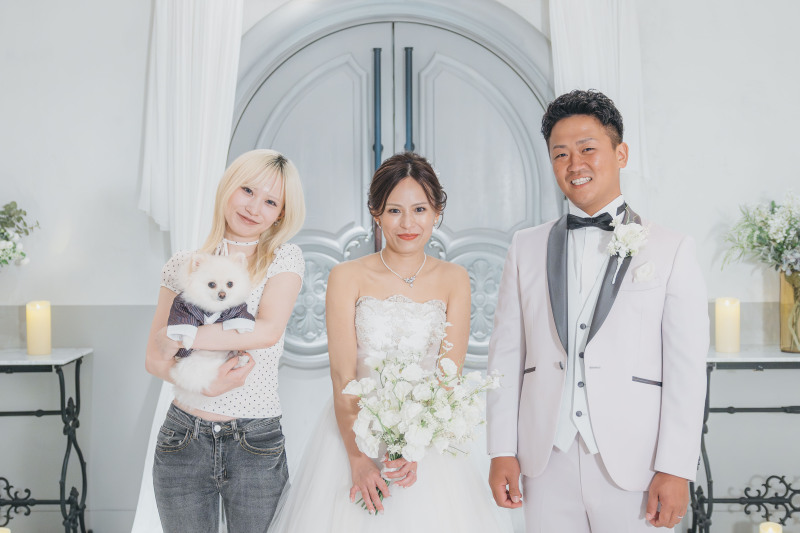 結びはご兄妹もご一緒に♩