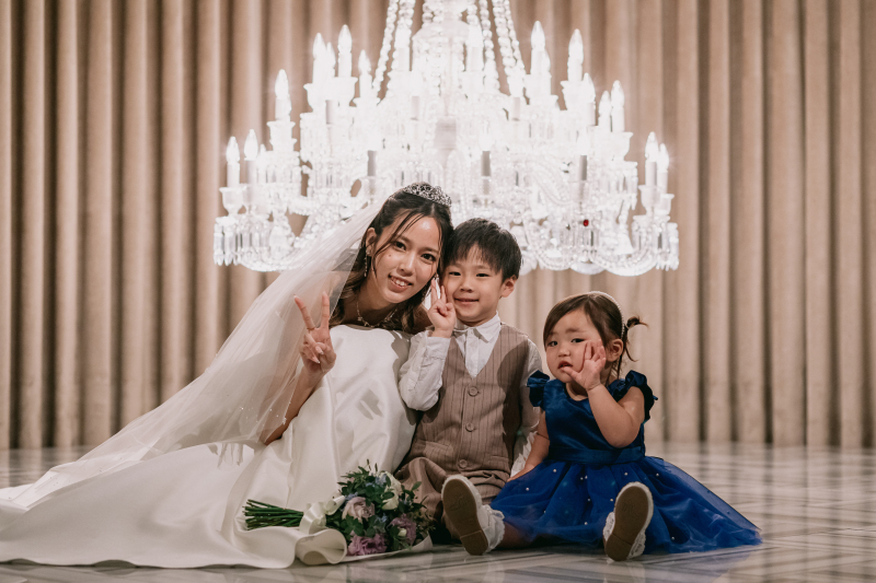 新婦様としてママとして