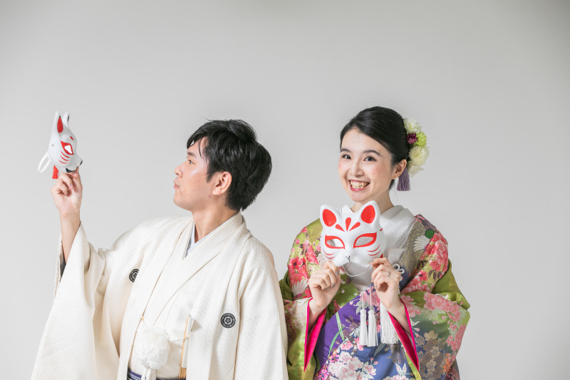 アイテムを使って楽しく撮影♪