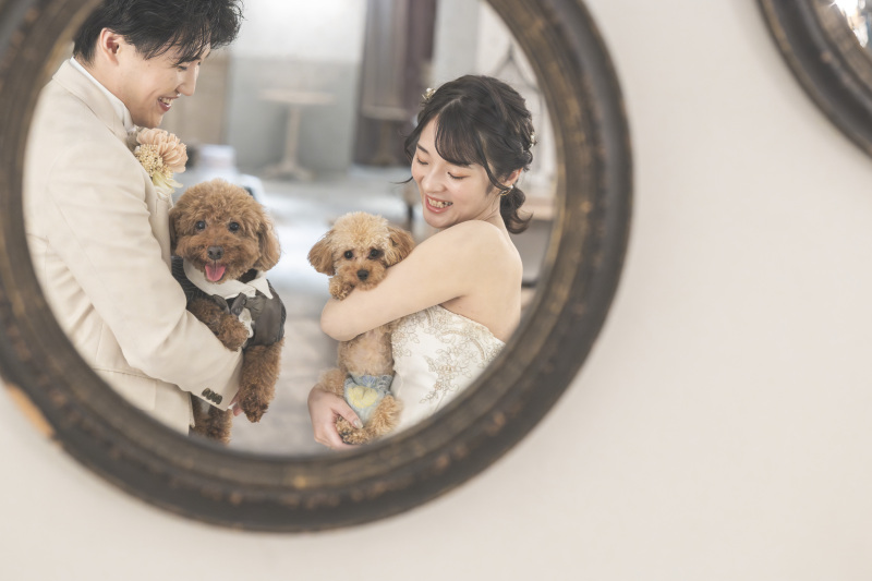 ワンちゃんと一緒に♡館内洋装プラン