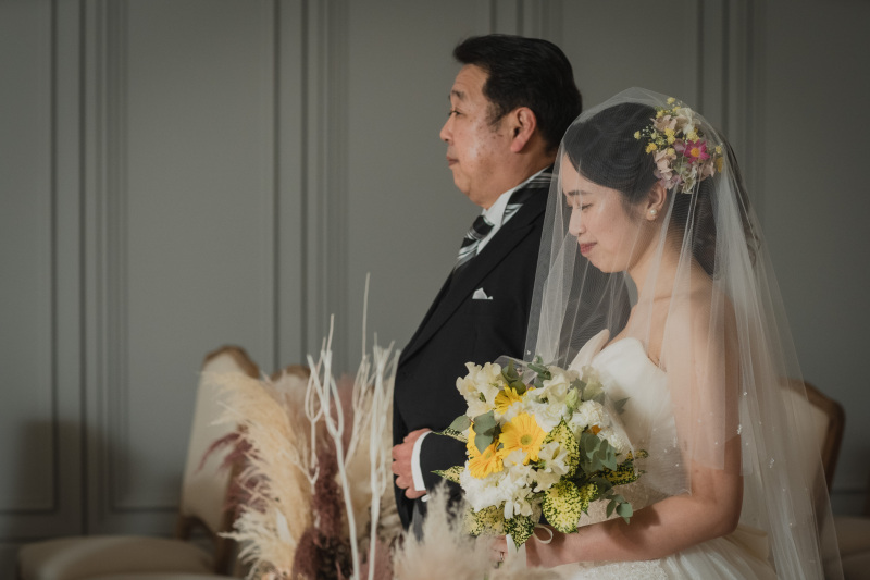 お父様との入場シーン