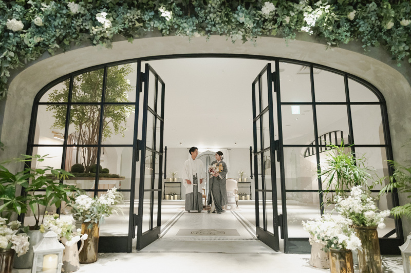 和装で迎えたはじまりの一枚