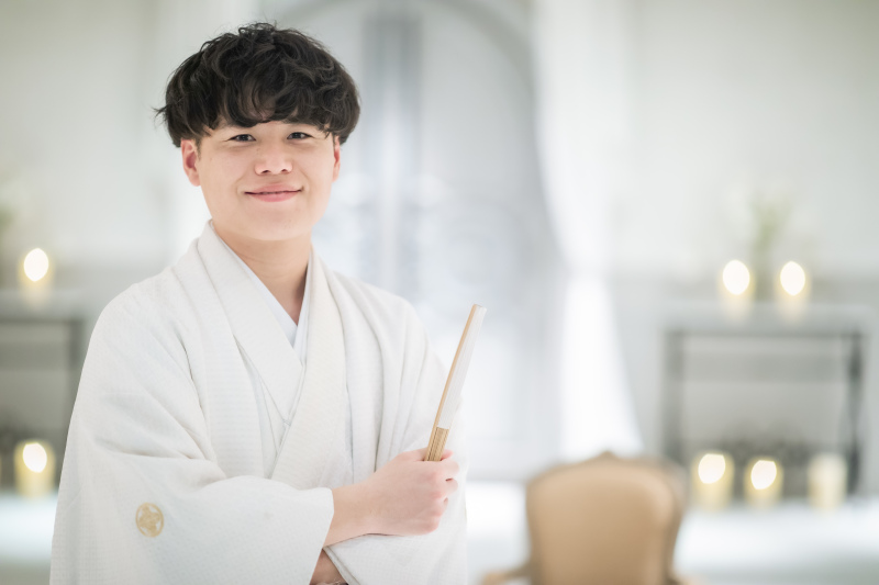 新郎様ソロショット