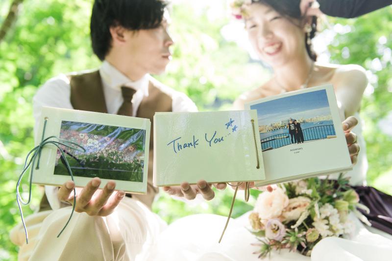 おふたりの思い出のアルバムと共に♪