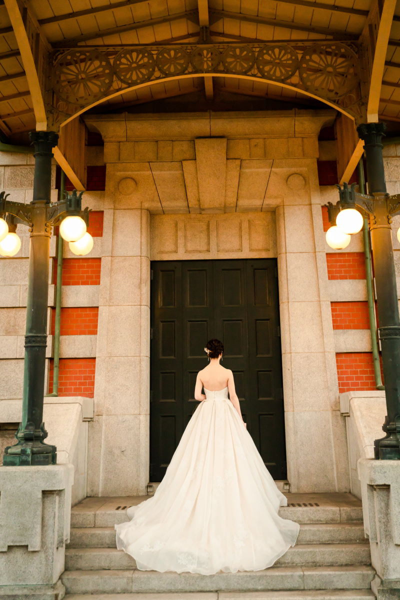 階段でのバックショット！