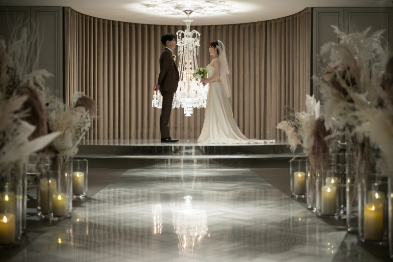 結婚式をイメージしたシーン