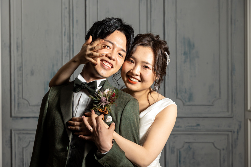 シンプルに照明を使った撮影☆館内洋装