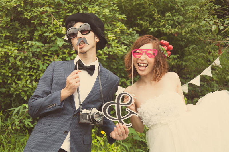 小物を使ったオリジナルショット