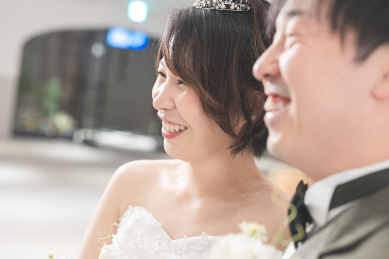 自然体のおふたりも素敵です♡