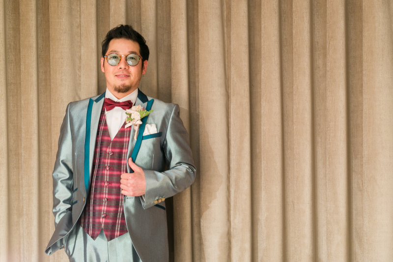 新郎様のソロショット!