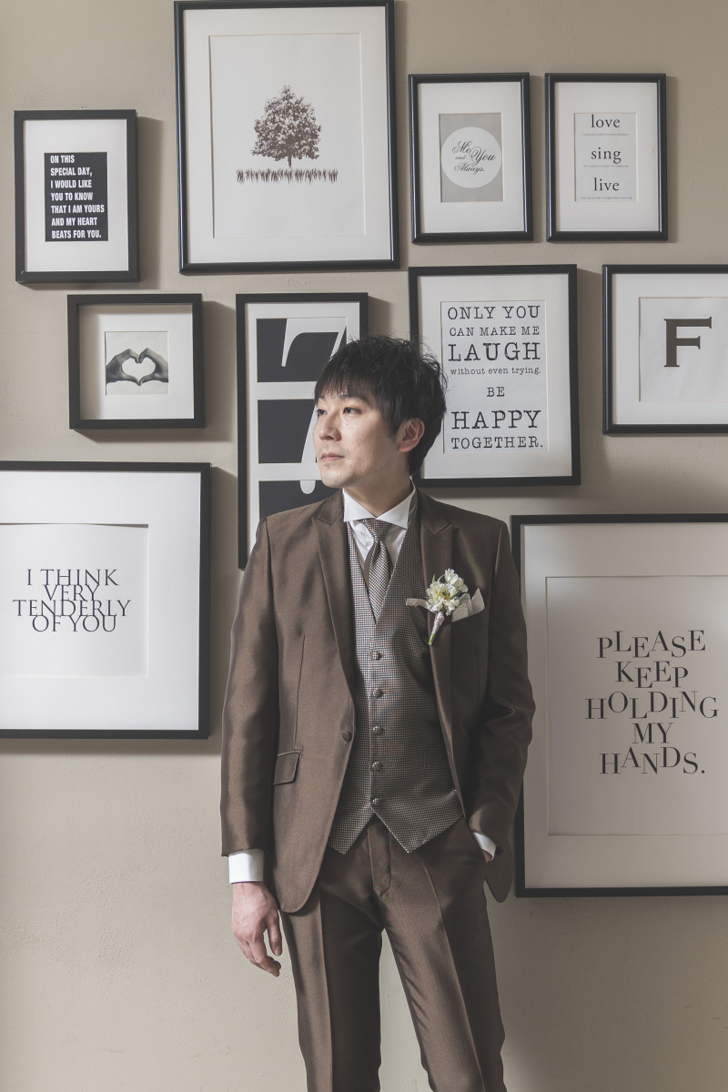 新郎様ソロカット