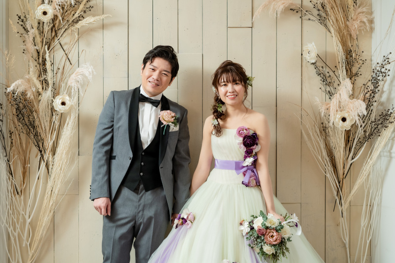 ヘアスタイルも