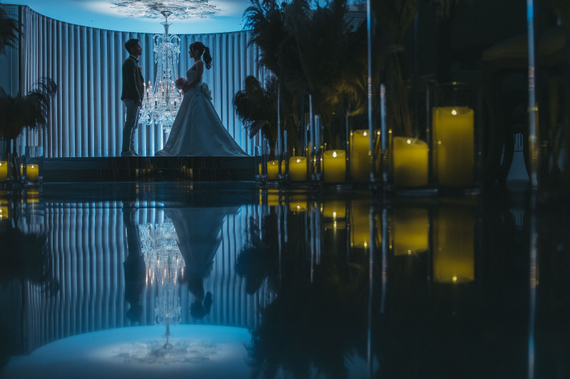 スタジオでは表現できないセレモニーシーン