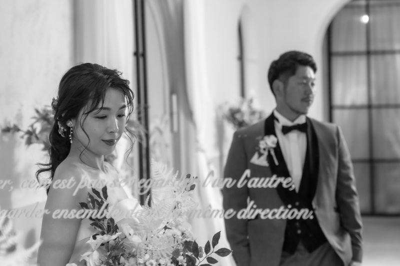 モノクロでクールに