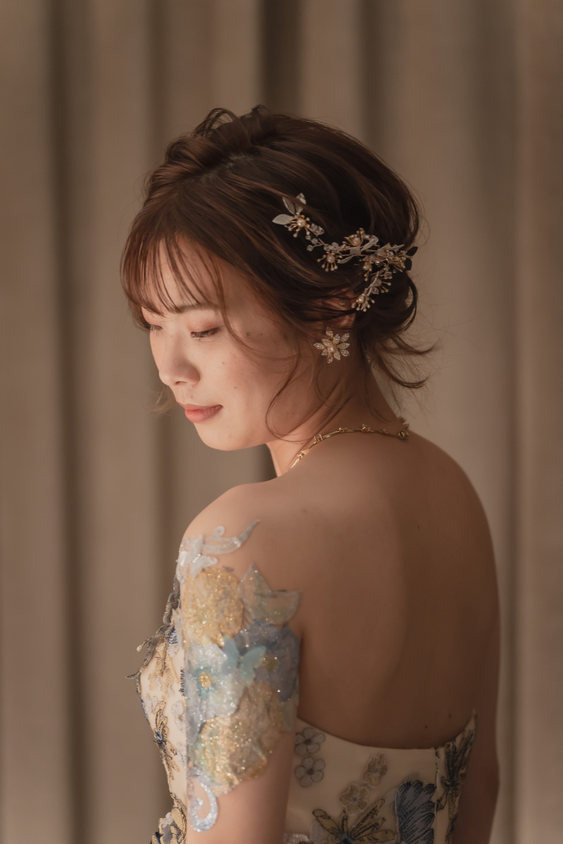 新婦バックショット