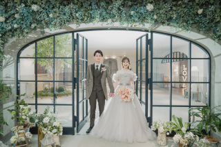 カラードレスで撮影！館内洋装フォト♪ 