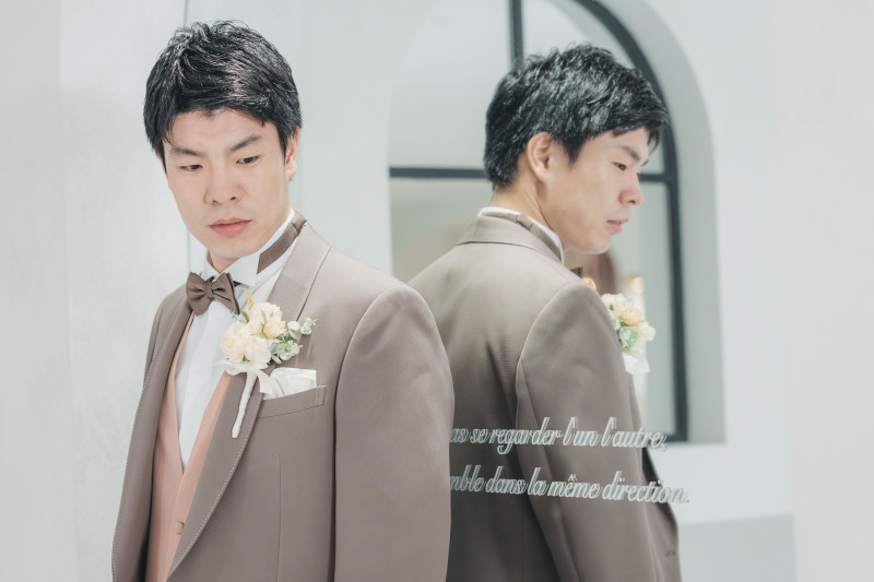 自然体でまっすぐに映るソロショット