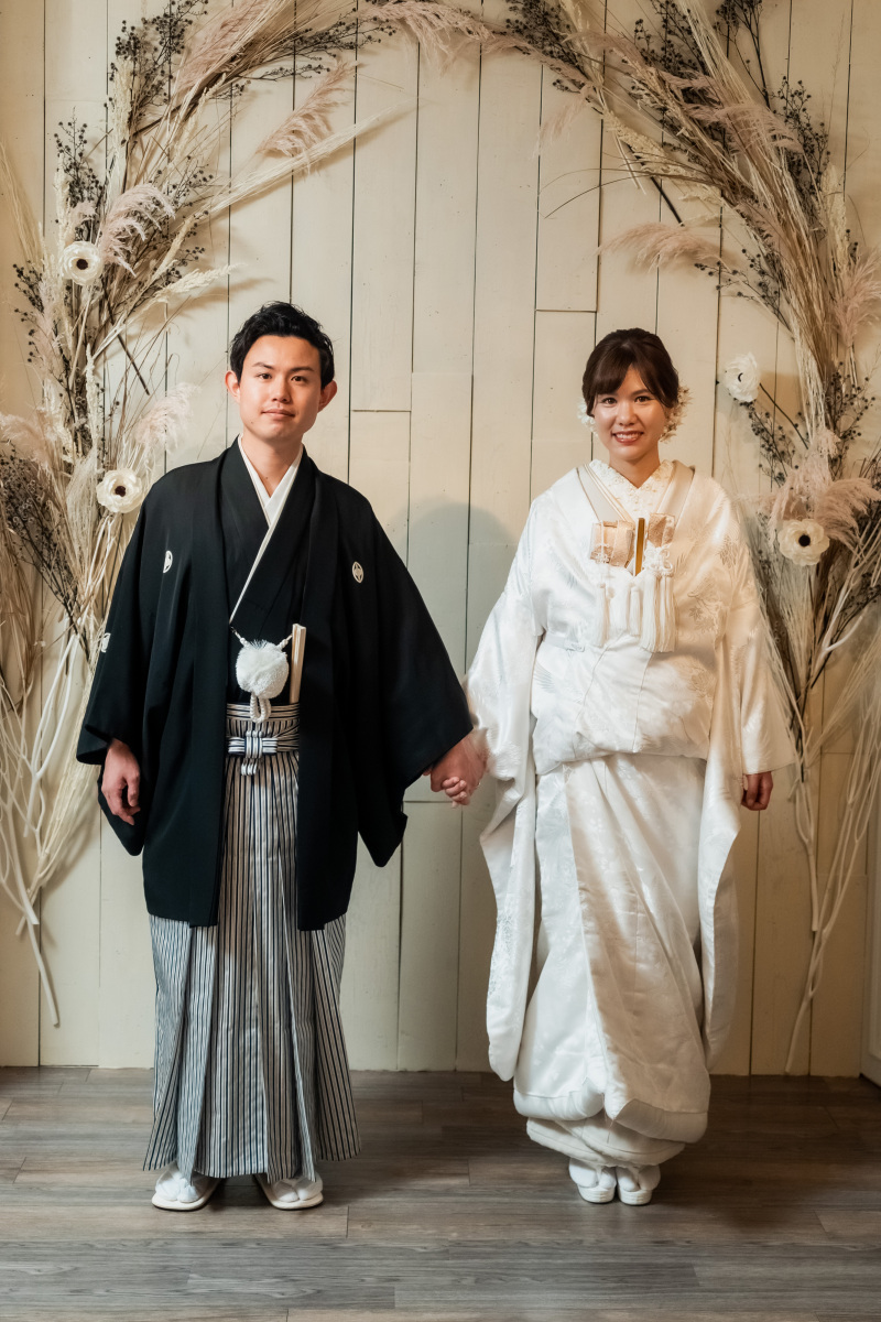 まずは和装から！