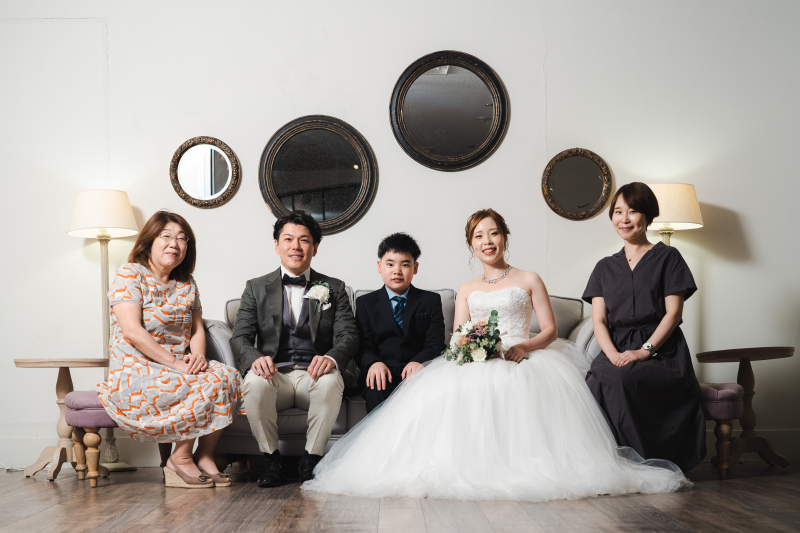 家族と一緒に！館内洋装フォトプラン＊