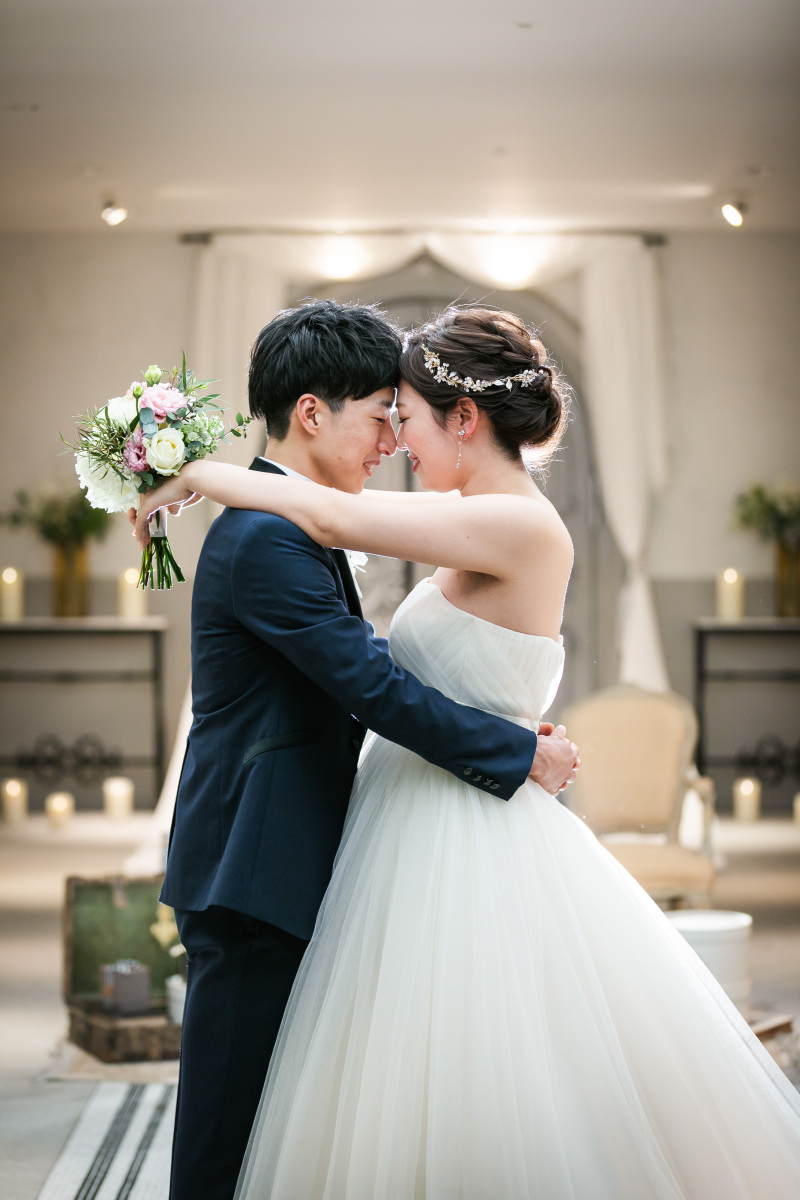 向かい合って・・・♡