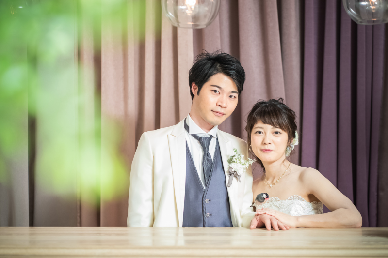 洋装にお色直し！