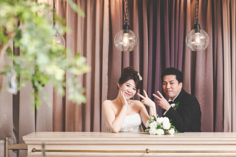 お茶目ショットも