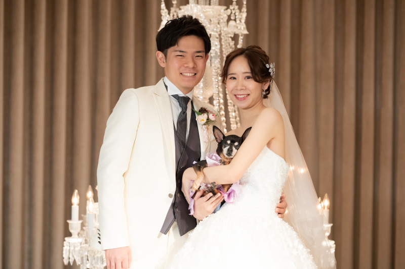 最後はわんちゃんと！