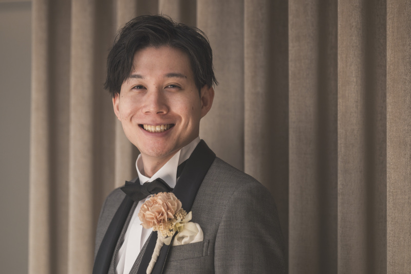 新郎様ソロカット