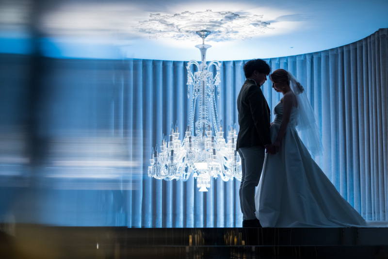 ブルーのライティング