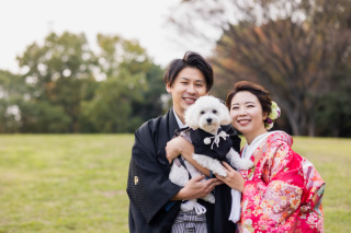 自然豊かな日本庭園での撮影【和装ロケーションプラン】