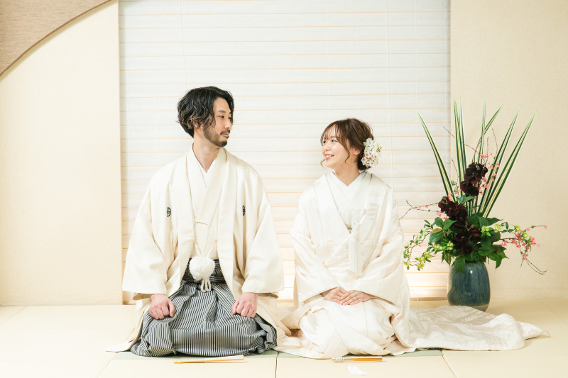 畳の本格的な和ブーズで撮影！