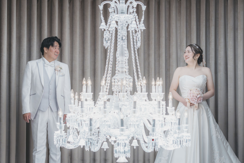 バカラのシャンデリア♡