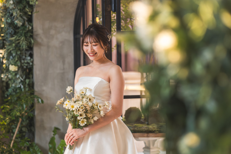 新婦様のソロショット