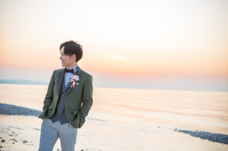 新郎様ソロショット