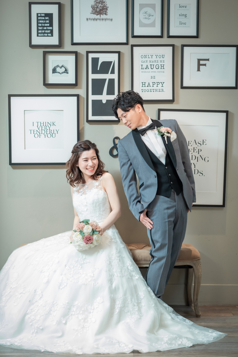 お二人らしいショット