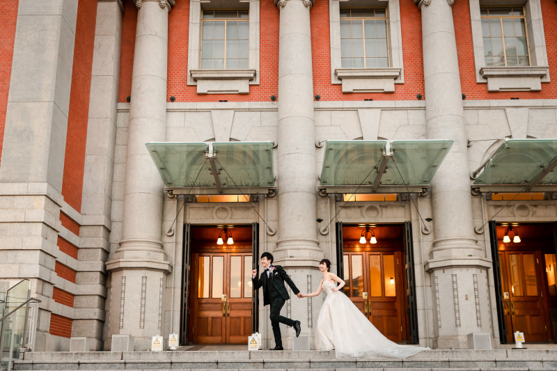 お茶目ショットも