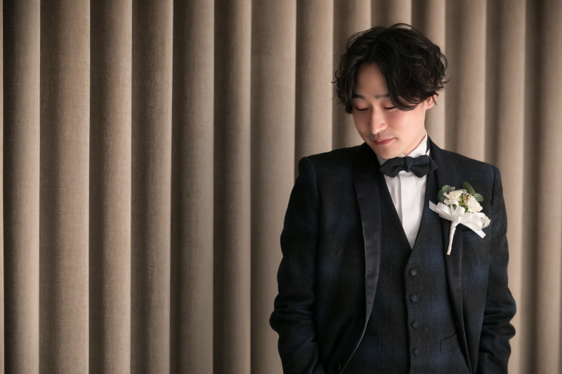 新郎様ソロショット