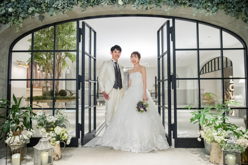 グリーンに囲まれて