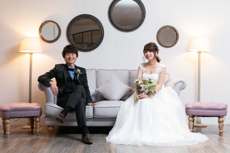 まずは館内で撮影スタート！