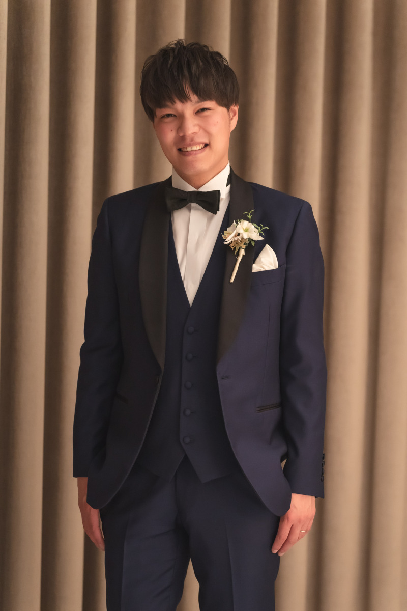 新郎様ソロショット